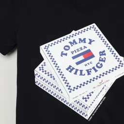 Tommy Hilfiger Boys Printed V-Neck Applique T-shirt image 4