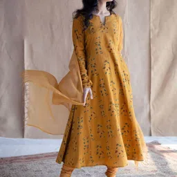 THE INDIAN ETHNIC CO Women Slim-Fit Churidar-picture-14