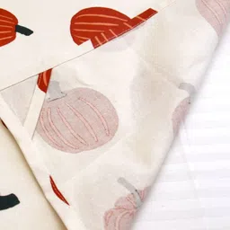 peppy little things 2-Pcs Beige & Red Pumpkin Printed KitchenTowels image 5