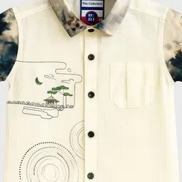 YK Boys Classic Printed Casual Shirt image 3