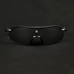 HASHTAG EYEWEAR Unisex Grey Lens & Brown Sports Sunglasses with image 3