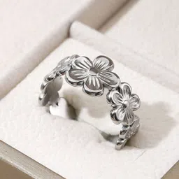 MYKI Silver-Plated Finger Ring image 3