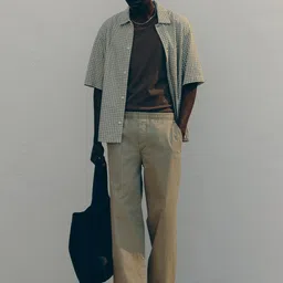 H&M Relaxed-Fit Cotton Trousers-picture-28