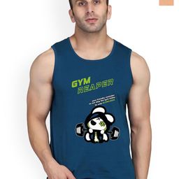 SLOWLORIS Men Set Of 2 Printed Cotton Innerwear Vests-picture-33
