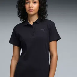 Puma Premium Essentials Elevted Rib Polo Cotton T-shirt-picture-2
