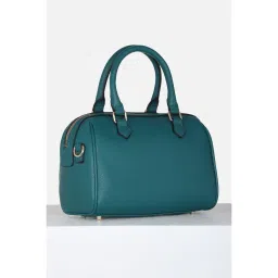 Allen Solly Women Casual Turquoise Textured Handbag with Detachable Strap image 3