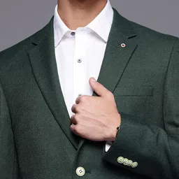 Raymond Notched Lapel Collar Single-Breasted Formal Blazer image 2