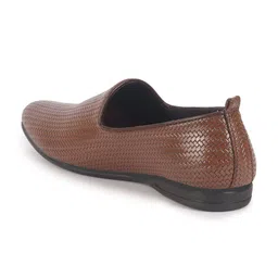 FAUSTO Men Printed PU Mojaris image 2