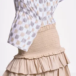 Terra Luna Flared Mini Skirt image 2