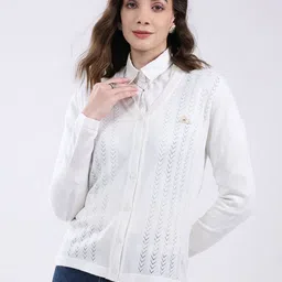 Monte Carlo Women Woollen Cardigan-picture-47