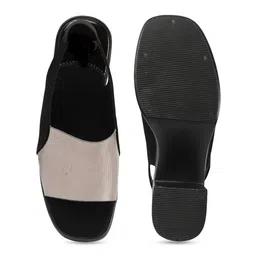 Try Me Women Solid Block Sandals image 3