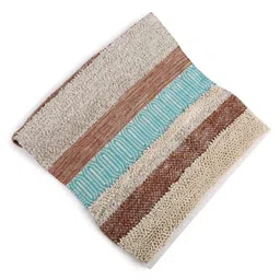 Revive Home Multicoloured Striped Handmade Cotton Carpet image 2