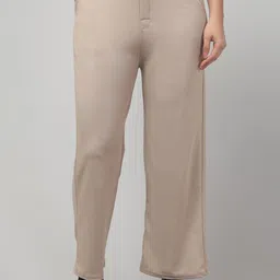 CROWN KING Women Straight Fit Trousers-image-76