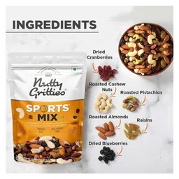 Nutty Gritties Sports Mix & Mix Berries Pack of 2 - 550 gm Total image 5