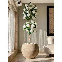 Mason Home Artificial White Hydrangea Plant-image-2