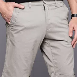 Louis Philippe Sport Men Slim Fit Chino Shorts image 3