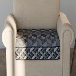 Fashion Throw Grey Printed Velvet 1 Piece Sofa Cover-picture-16