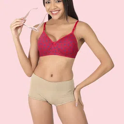 HERE&NOW Floral Bra Full Coverage Lightly Padded image 4