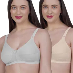 SHYAM SONS FLAIR Women Pack of 2 Full Coverage Minimizer Bra image 3