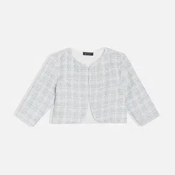Allen Solly Junior Girls Tweed Tailored Jacket-image-11