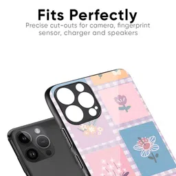 QRIOH Floral Printed iPhone 16 Pro Max Back Case Mobile Accessories image 5