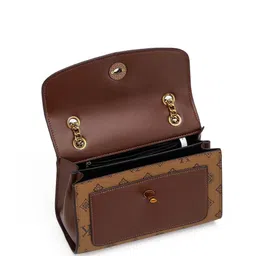 Diva Dale Typography Printed Structured Sling Bag image 3
