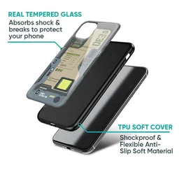 QRIOH Art Station Printed Poco F7 5G Glass Back Case Mobile Accessories image 4