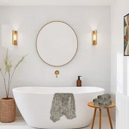 HOUSSE 4Pcs Green Microfibre 400 GSM Hand Towels image 5