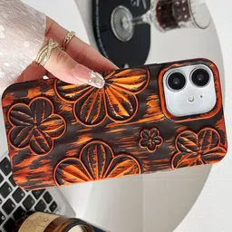 Luxury Kase Floral Printed iPhone 11 Back Case Mobile Accessories image 5