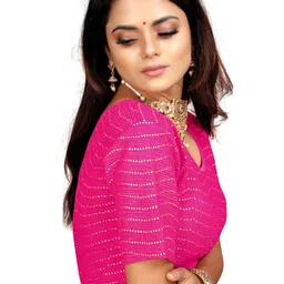 priyanka traders Round Neck Women Blouse-picture-26
