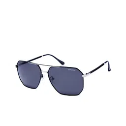 HASHTAG EYEWEAR Unisex Oversized Sunglasses with Polarised and UV Protected Lens image 1