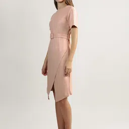 CENTRESTAGE Women Solid Sheath Dress image 3