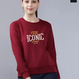 REYA Women Pack of 2 Alphanumeric Printed Sweatshirt-picture-30