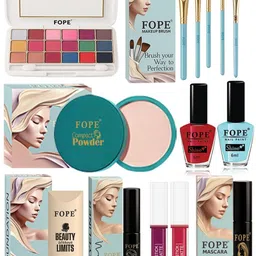 FOPE Set Of 14 Long Lasting Smudge Proof Party Glam Makeup Combo image 1