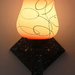 1ST TIME Orange & White Solid Glass Traditional Cylinder Wall Lamps Wall Lamps-picture-19