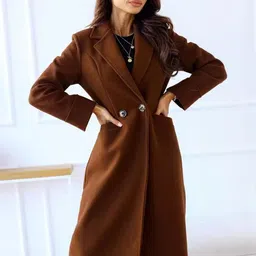 Mast & Harbour Women Lapel Collar Solid Tailored Jacket-picture-23