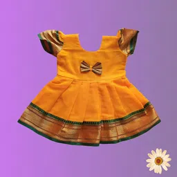 Mom and Me Girls A-Line Cotton Dress-image-60