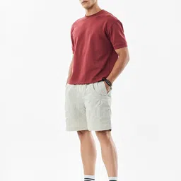 Snitch Men Loose Fit Mid-Rise Shorts image 5