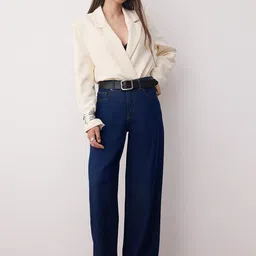 Trendyol Women Pure Cotton Regular Fit Mid-Rise Jeans-picture-9