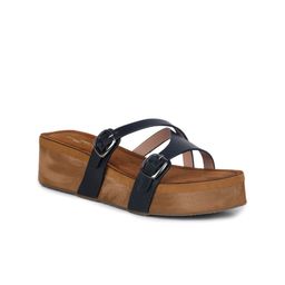 Shezone Open Toe Wedge Heel Sandals with Buckles-picture-28