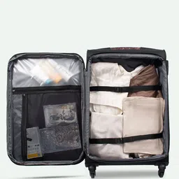 ZOUK Hyderabad Ikat Saira Trolley Bag image 2