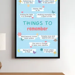 My Kids Wall Black & Blue 1 Piece Other Wall Art-image-96