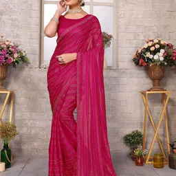 KALINI Women Embellished Saree With Blouse Piece-picture-31