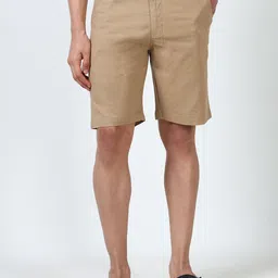 SILISOUL Men Linen Shorts-image-37