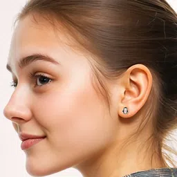 HighSpark 925 Sterling Silver Penguin Studs Earrings image 2