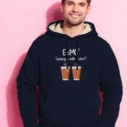 MaverIQ Men Printed Full Sleeve Hooded Sweatshirt-image-51