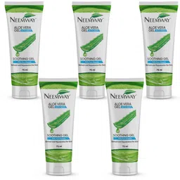 Neemway Set Of 5 Aloevera Gel For Hydration - 75 ml Each-picture-34