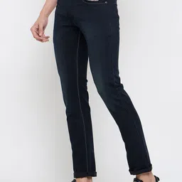 Duke Men Slim Fit Mid Rise Clean Look Stretchable Jeans image 4