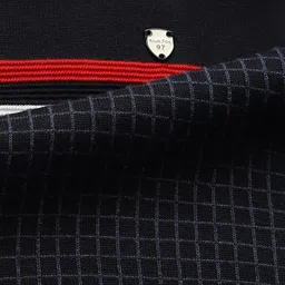 Klub Fox Men Striped Checked Pullover image 3