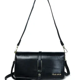 PELLE LUXUR PU Half Moon Sling Bag-picture-27